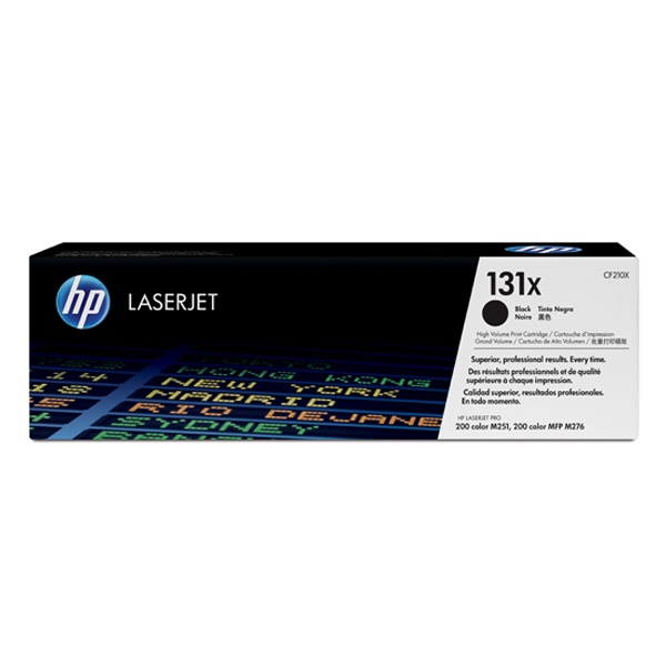 HP 정품토너 No.131X CF210X 검정 (M251nw/2400매)