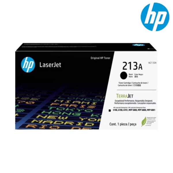 HP 정품토너 NO.213A W2130A 검정 (5700dn/3500매)