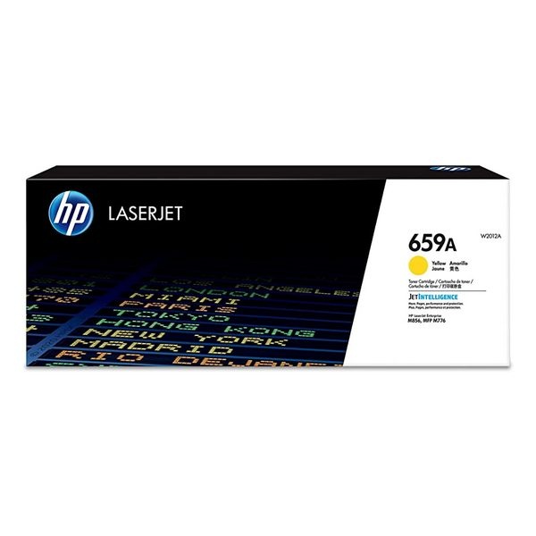 HP 정품토너 No.659A W2012A 노랑 (M776/13000매)