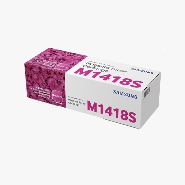 삼성 정품토너 CLT-M1418S 빨강 (SL-C1410W/1800매)