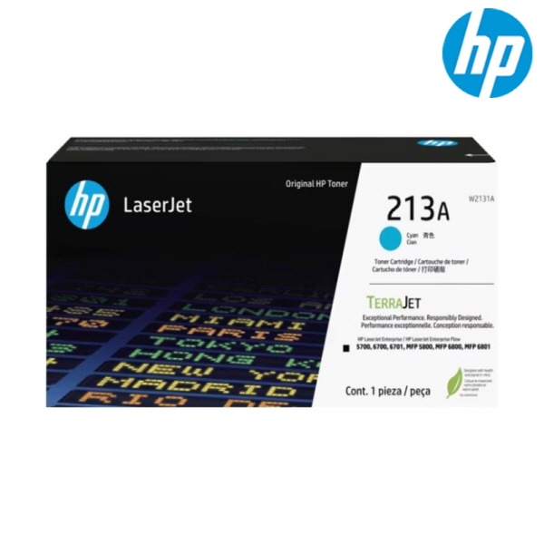HP 정품토너 NO.213A W2131A 파랑 (5700dn/3000매)