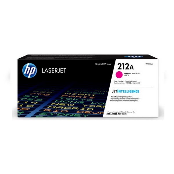 HP 정품토너 NO.212A W2123A 빨강 (M554DN/4500매)