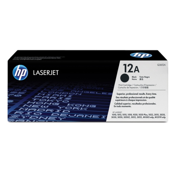 HP 정품토너 No.12A Q2612A 검정 (LJ1010/2000매)