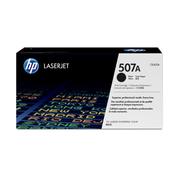 HP 정품토너 No.507A CE400A 검정 (M551dn/5500매)