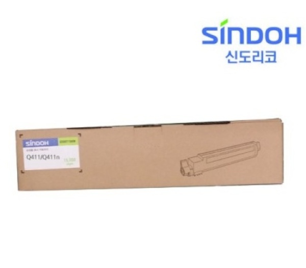 [신도리코] 정품토너 Q411T10KY 노랑 (Q411n/10K)