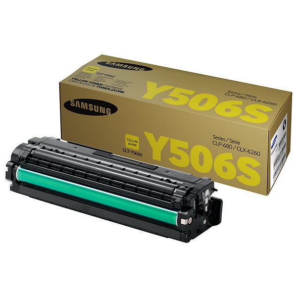 [삼성전자] 정품토너 CLT-Y506S 노랑(CLP-680ND/1.5K)